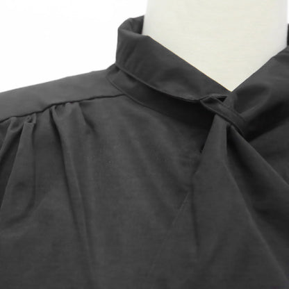 Long Sleeves Loose Solid Color High-Neck Blouses&Shirts Tops