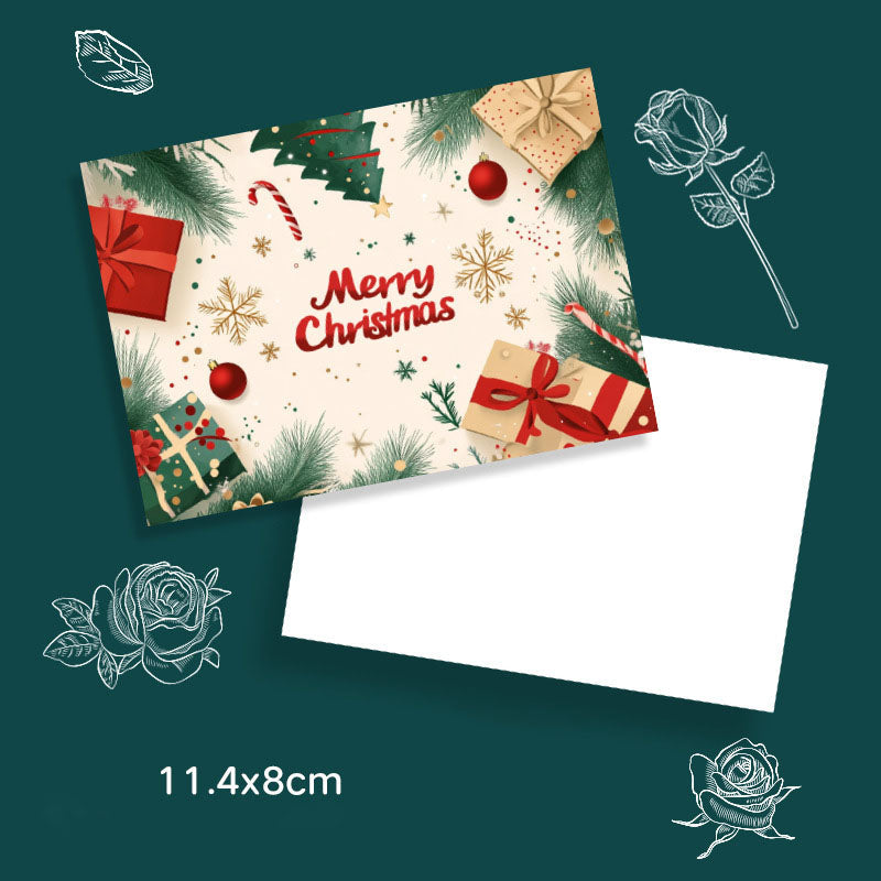 Merry Christmas Gift Decorative Greeting Card