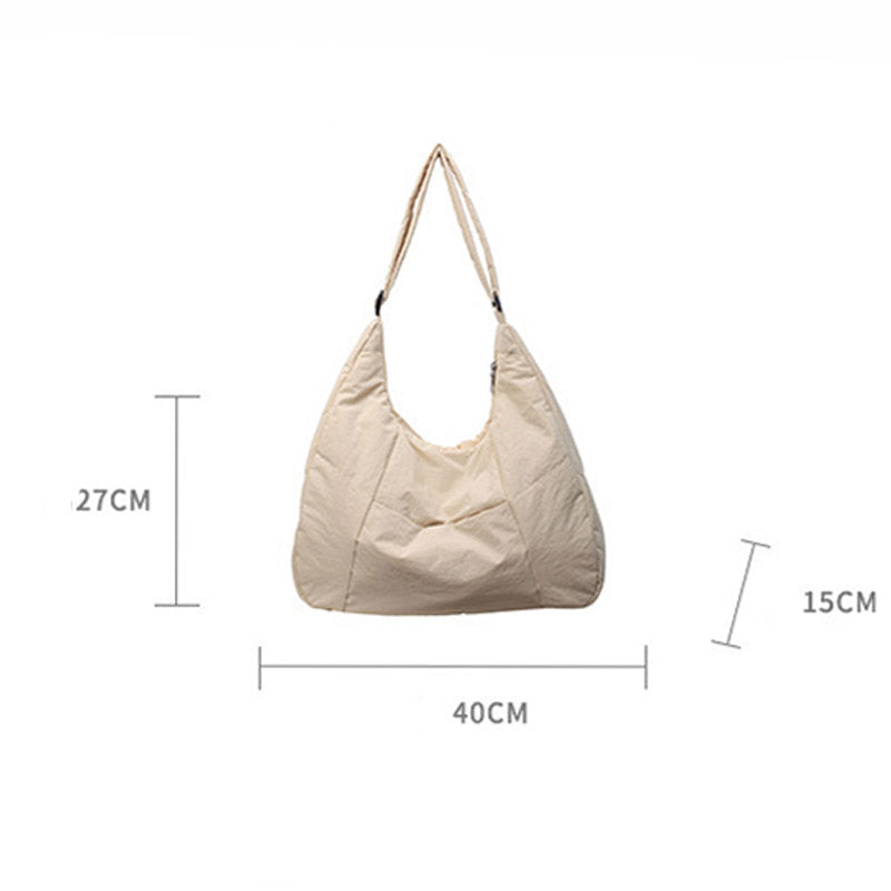 Casual Nylon Tote Quilted Crossbody Bag