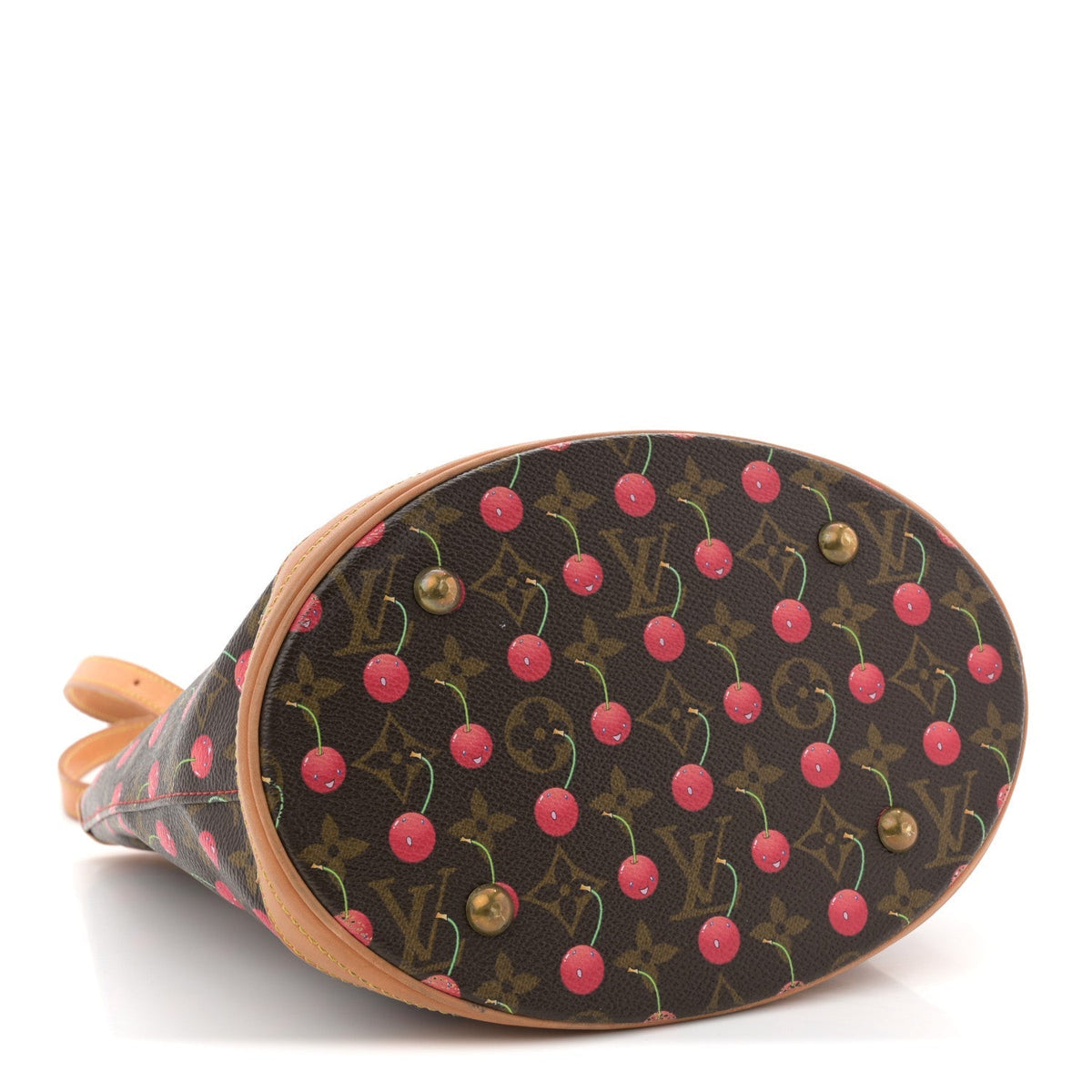 Monogram Cerises Bucket Bag