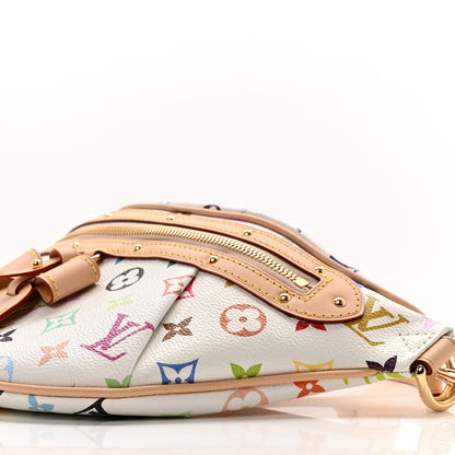 LV X TM Monogram Multicolor High Rise Bumbag White