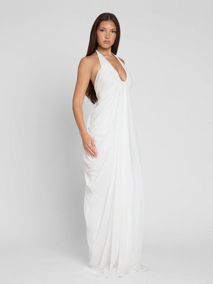 Brynlee Crep Maxi Dress
