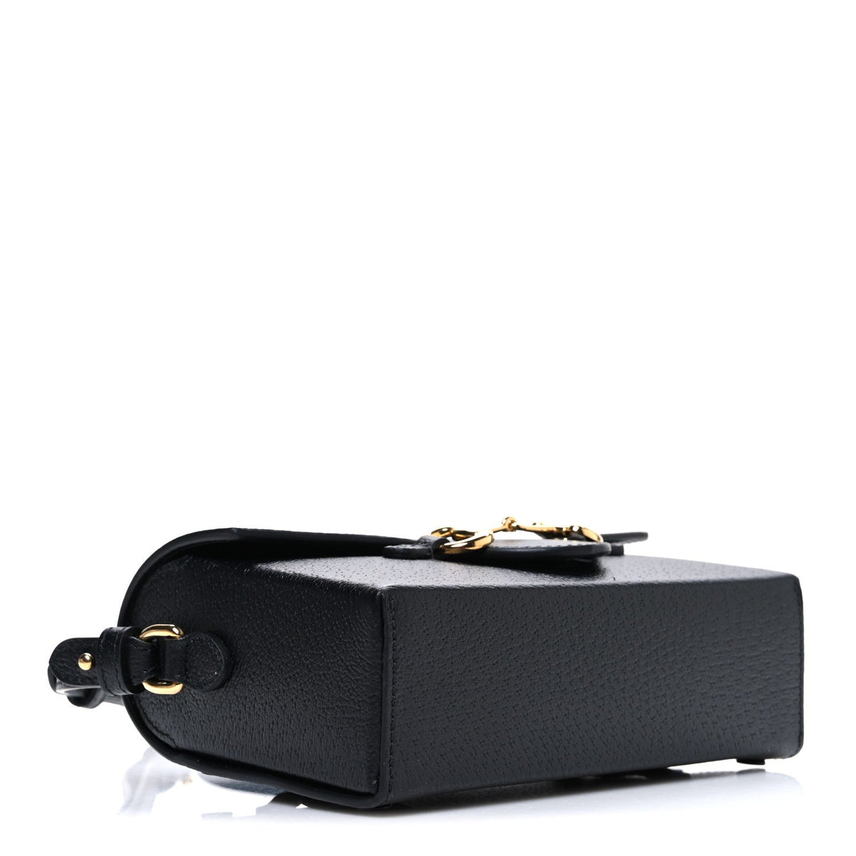 Calfskin Horsebit 1955 Shoulder Bag Black
