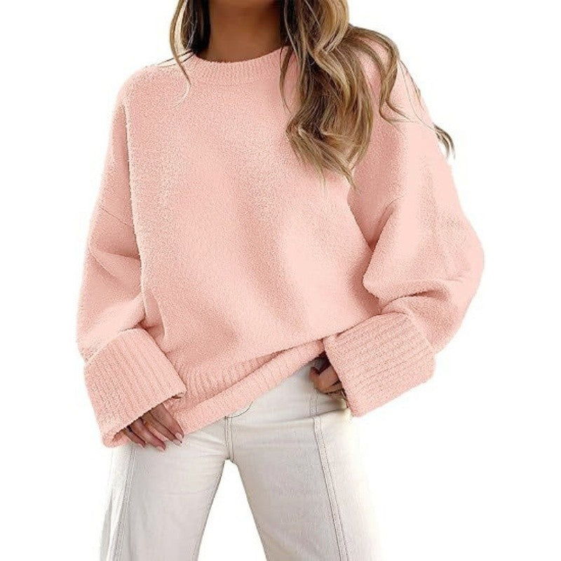 Loose Solid Sweater