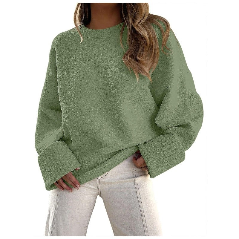 Loose Solid Sweater