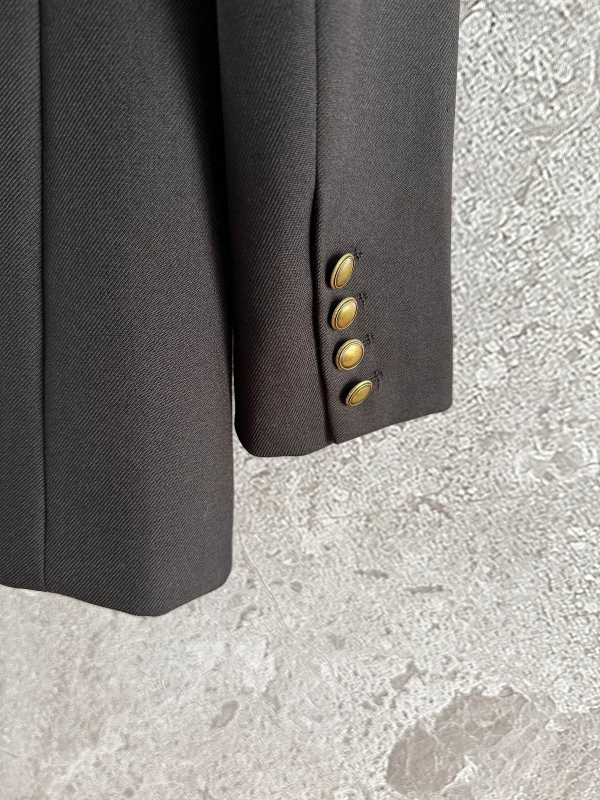 YSL Suit Jacket Black Wool