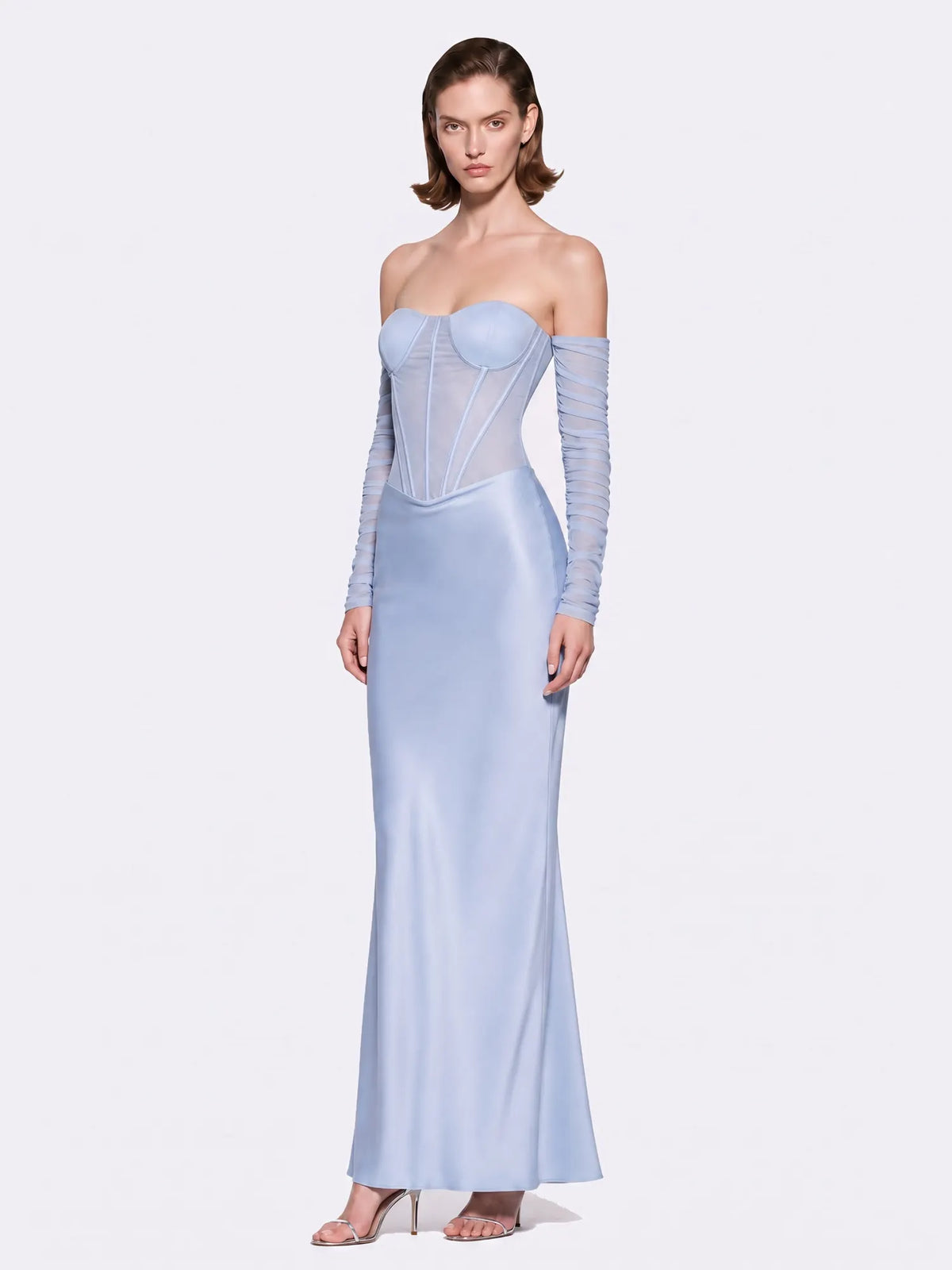 Sofia Sculpted Corset Maxi Dress