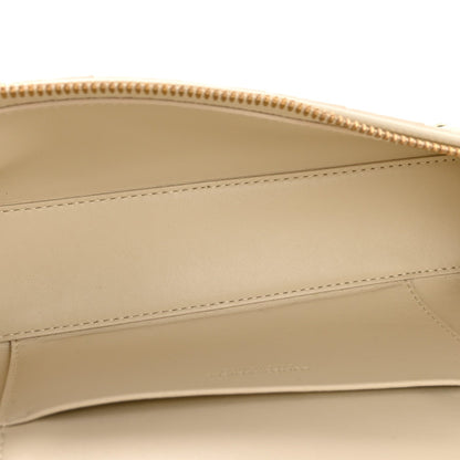 Calfskin Intrecciato Bang Bang Vanity Case Sea Salt