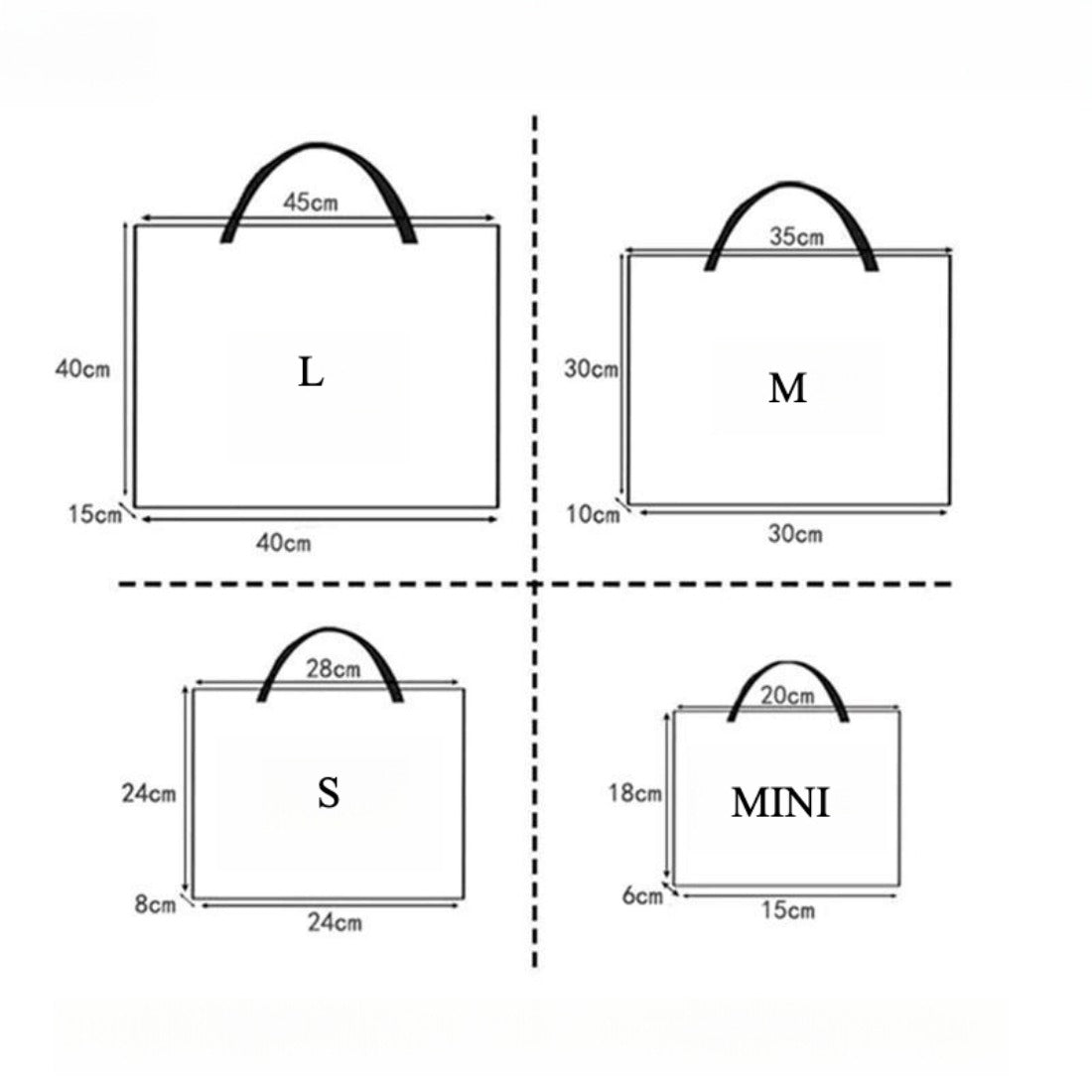 Cosbai - Flower-in-a-Bottle Embroidered Canvas Bag