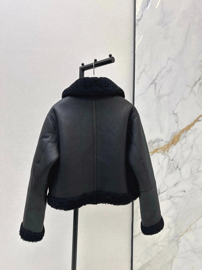 DIOR 25S SHERPA-COLLAR JACKET 542