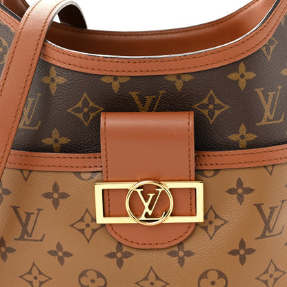 Reverse Monogram Dauphine Hobo PM