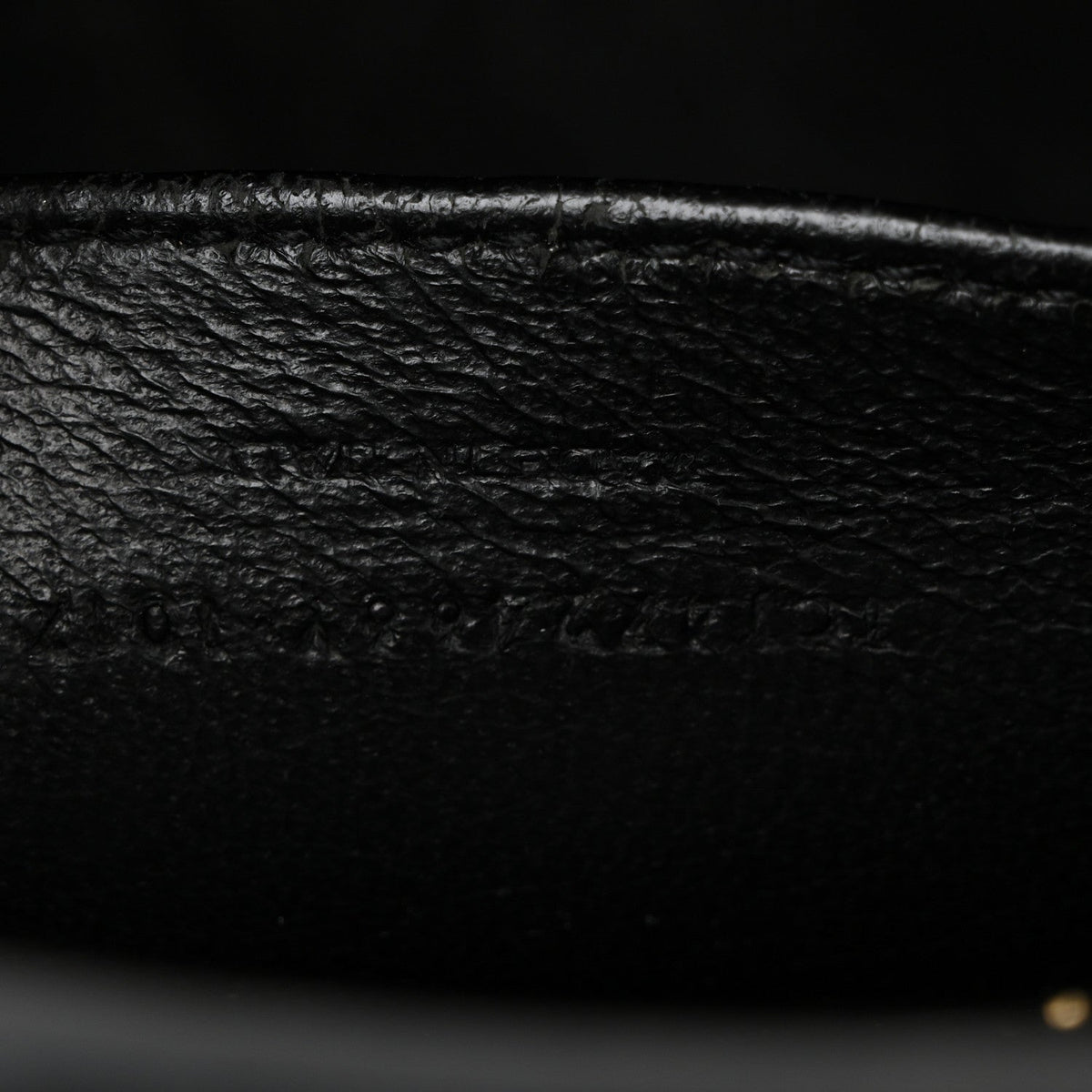 Calfskin Monogram Baby Cabas Black