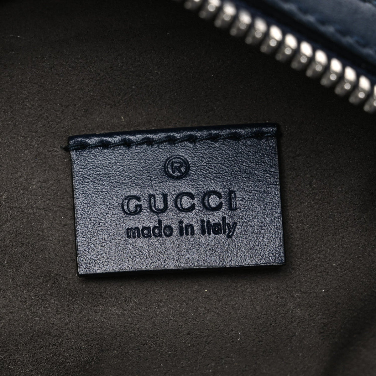 Guccissima Signature Day Backpack Blue