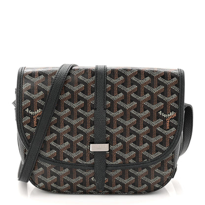 Goyardine Belvedere II PM Messenger Bag Black