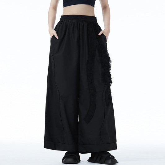 High Waist Wide Leg Pants