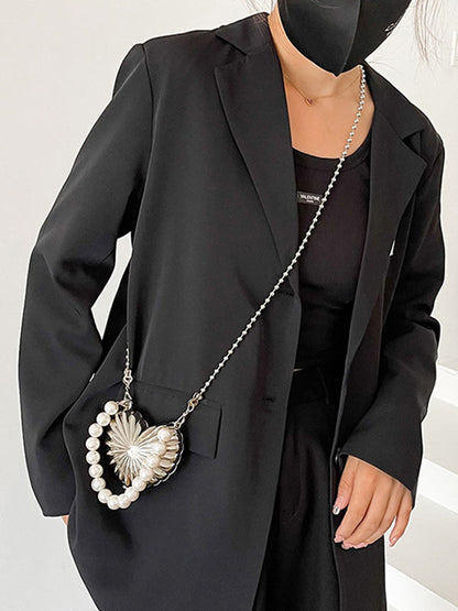 Beads Solid Color Split-Joint Bags Accessories