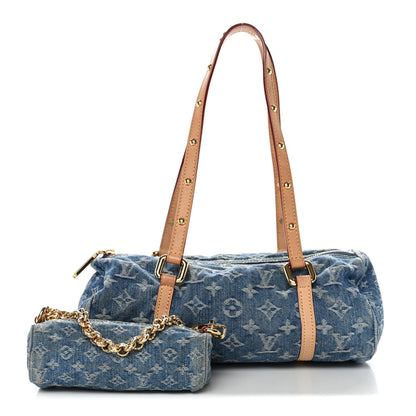 Monogram Denim Papillon Denim Blue