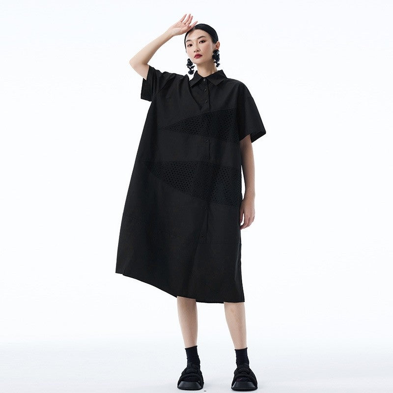 Short Sleeve Shirt Dress