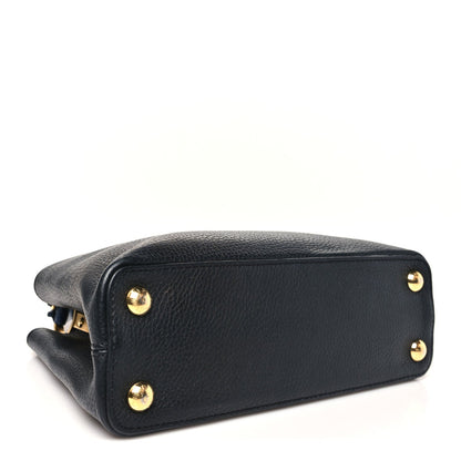 Taurillon Capucines BB Black Grey Blue