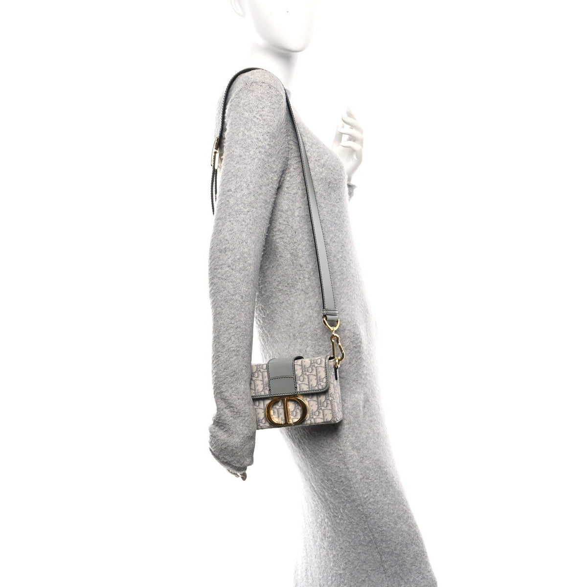 Oblique 30 Montaigne Box Bag Grey