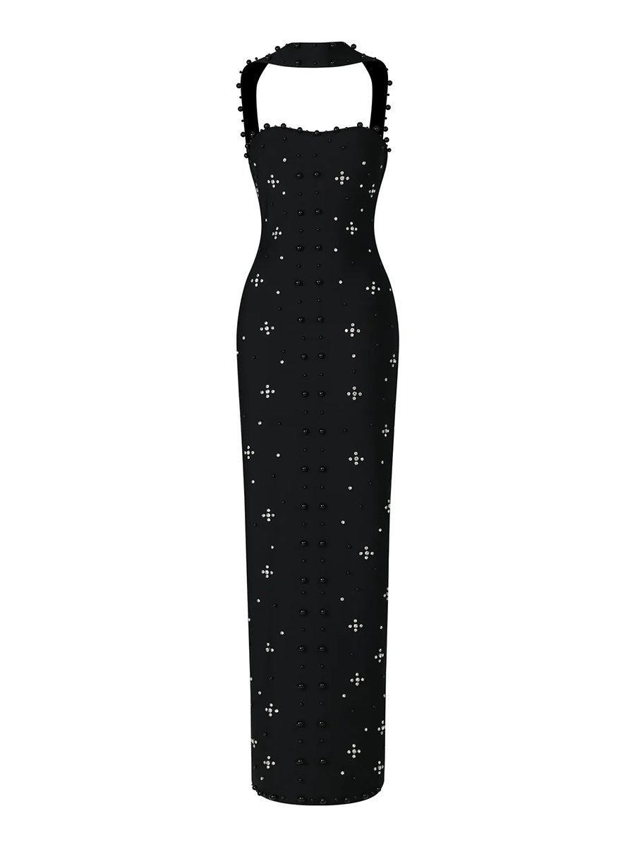 Calliope Maxi Dress In Black