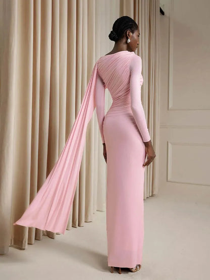 Elina Maxi Dress In Pink