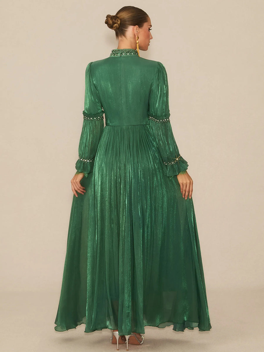Annalise Maxi Dress In Green