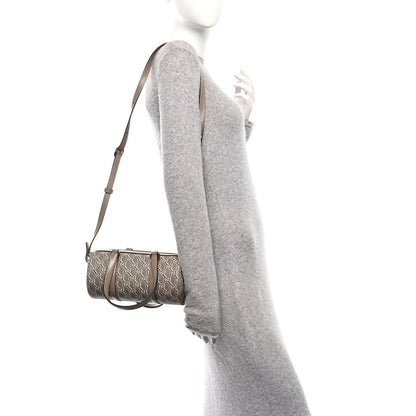 GG Shadow Monogram Ophidia Top Handle Bowler Bag Taupe