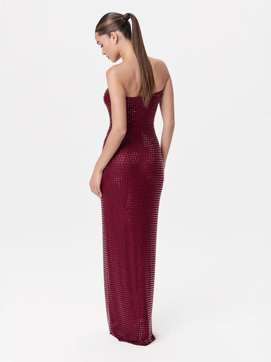 Nora Maxi Dress In Red