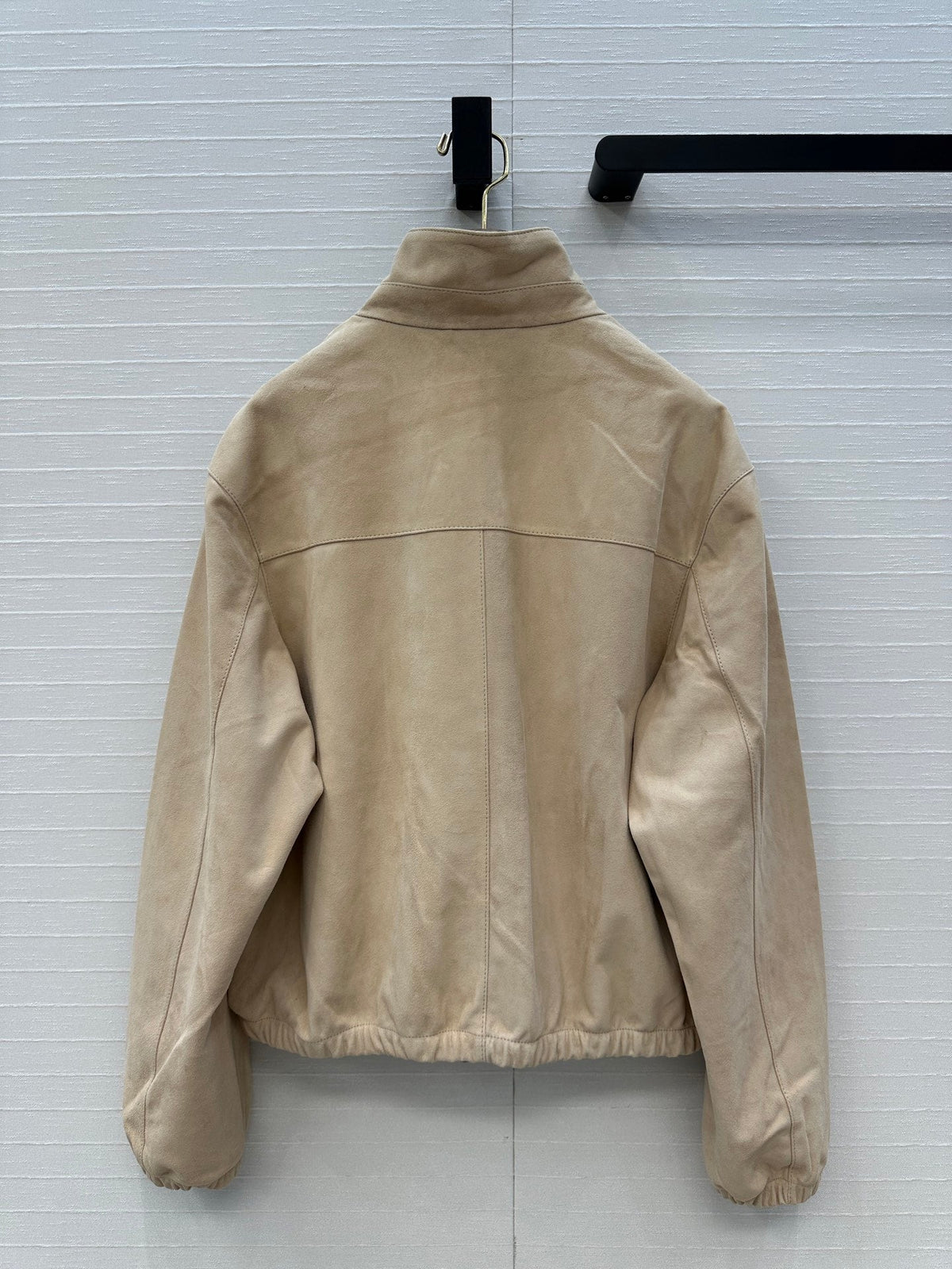 LP 25 Bomber Jacket Beige Suede 273463
