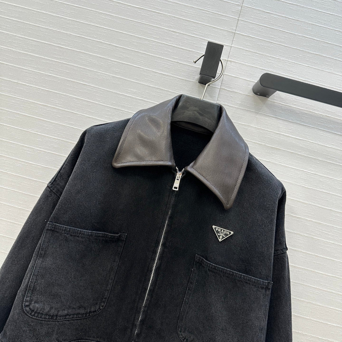 Prada 2025 Jacket Black Denim