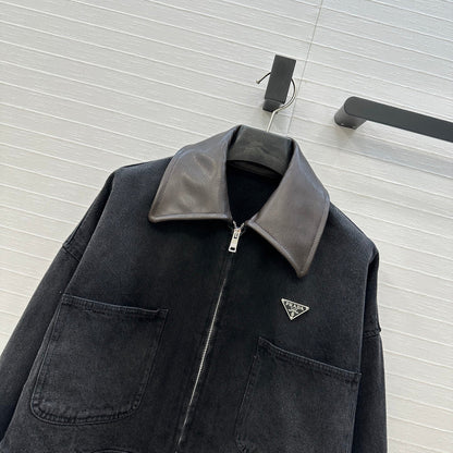 Prada 2025 Jacket Black Denim