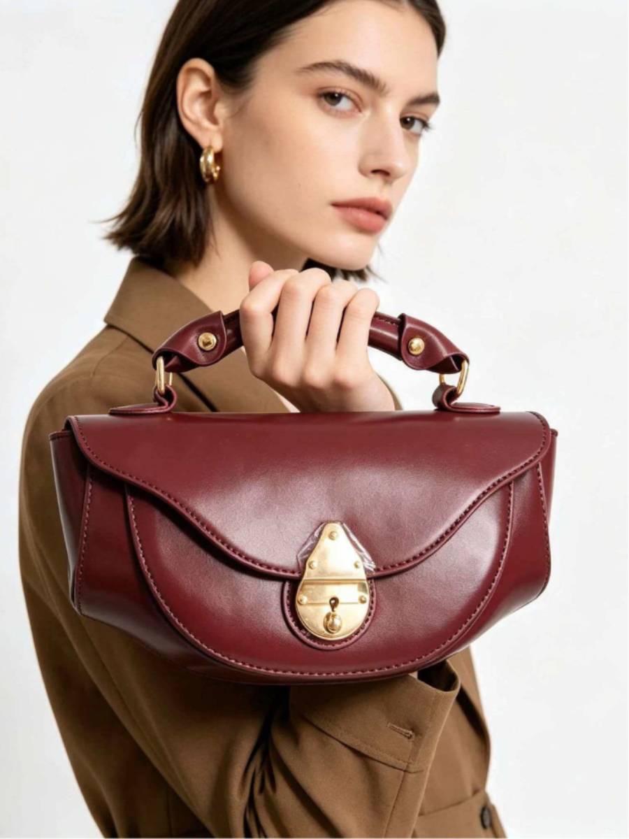 Persephone Retro Boat Crossbody Bag