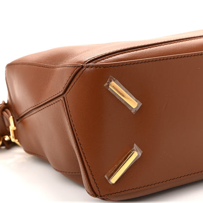 Nappa Lambskin Small Featherlight Puzzle Bag Pecan