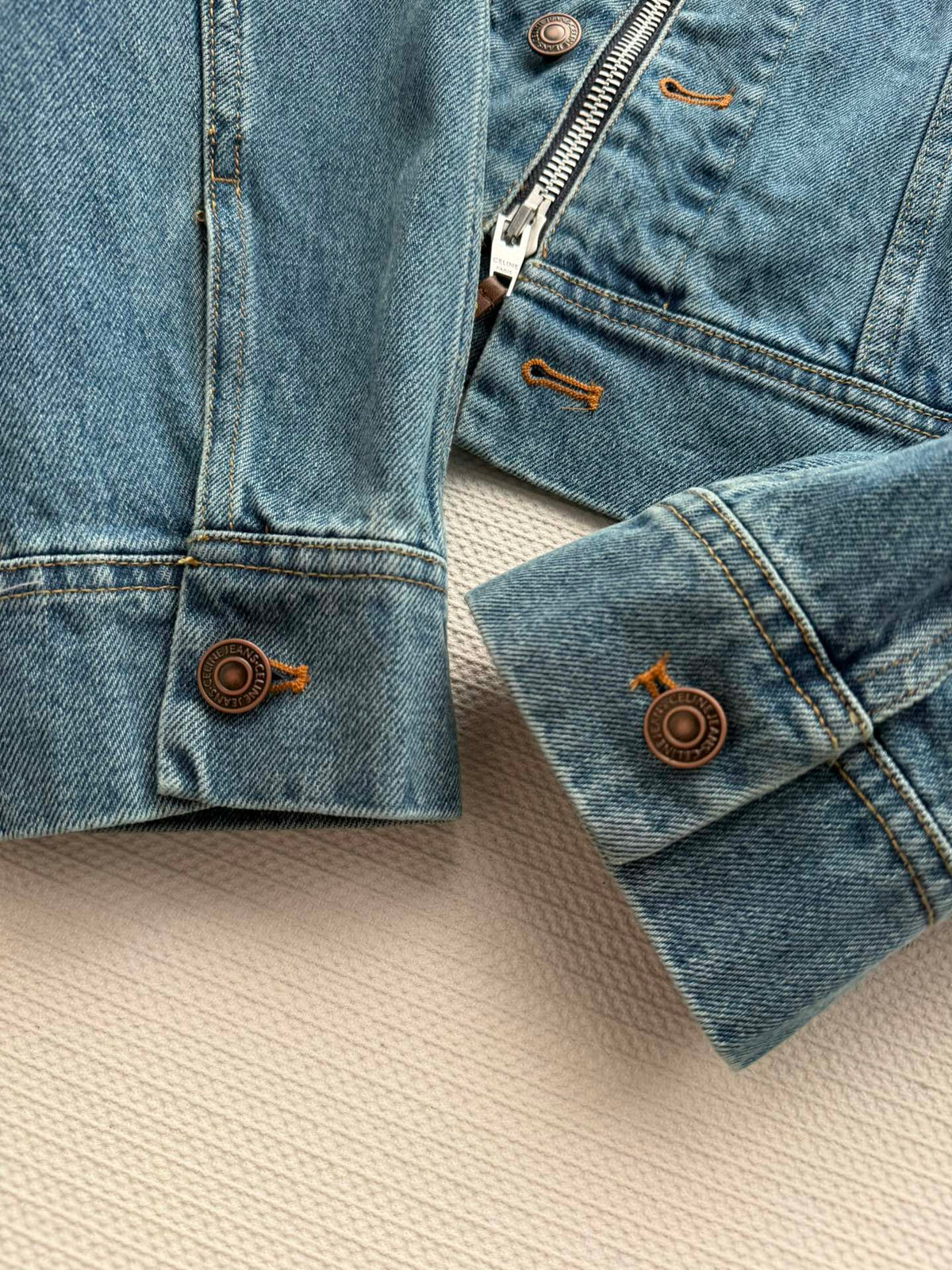 Celine 26SS Blue Denim Jacket 882445