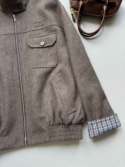MIUMIU JACKET AND SKIRT SET STYLE 864