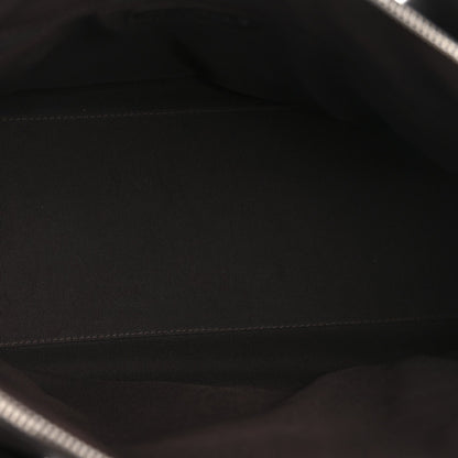 Calfskin Chevron CC All Day Long Boston Brown