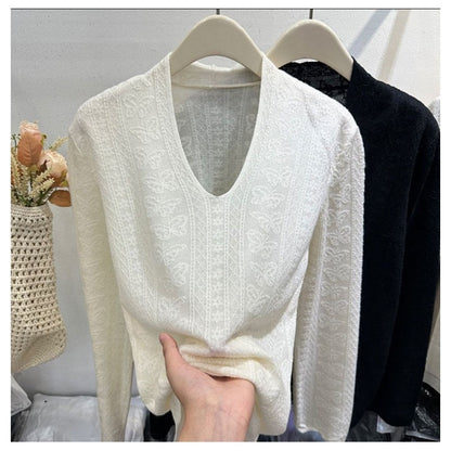 Loose Knit Sweater Set For Autumn Winter
