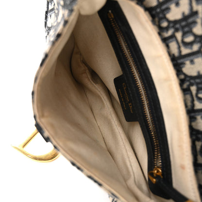 Oblique Saddle Bag Blue