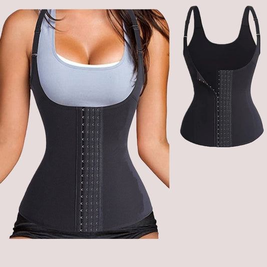 Adjustable Strap Shapewear Four Row Hooks