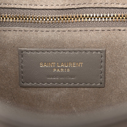 Smooth Calfskin Le 5 A 7 Hobo Greyish Brown
