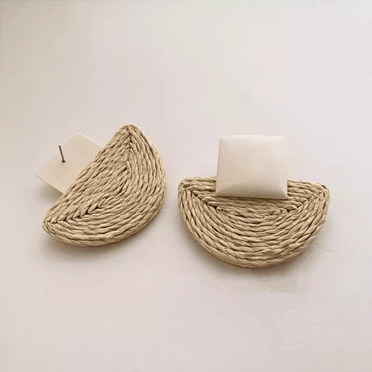 Earwish - Boho Woven Earrings – Unique &amp; Natural
