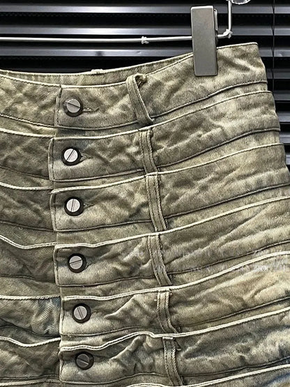 Lilith Uniquely Designed Multi-Waistband Jeans