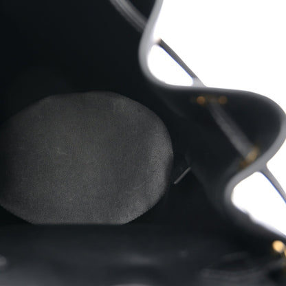 Triomphe Calfskin Bonnie Backpack Black