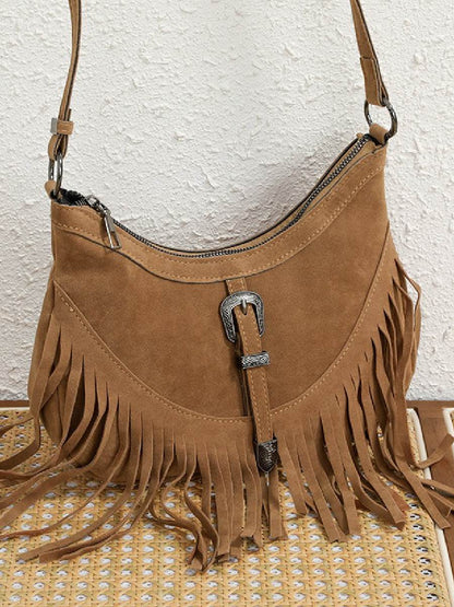 Arielle Fringed Shoulder Bag