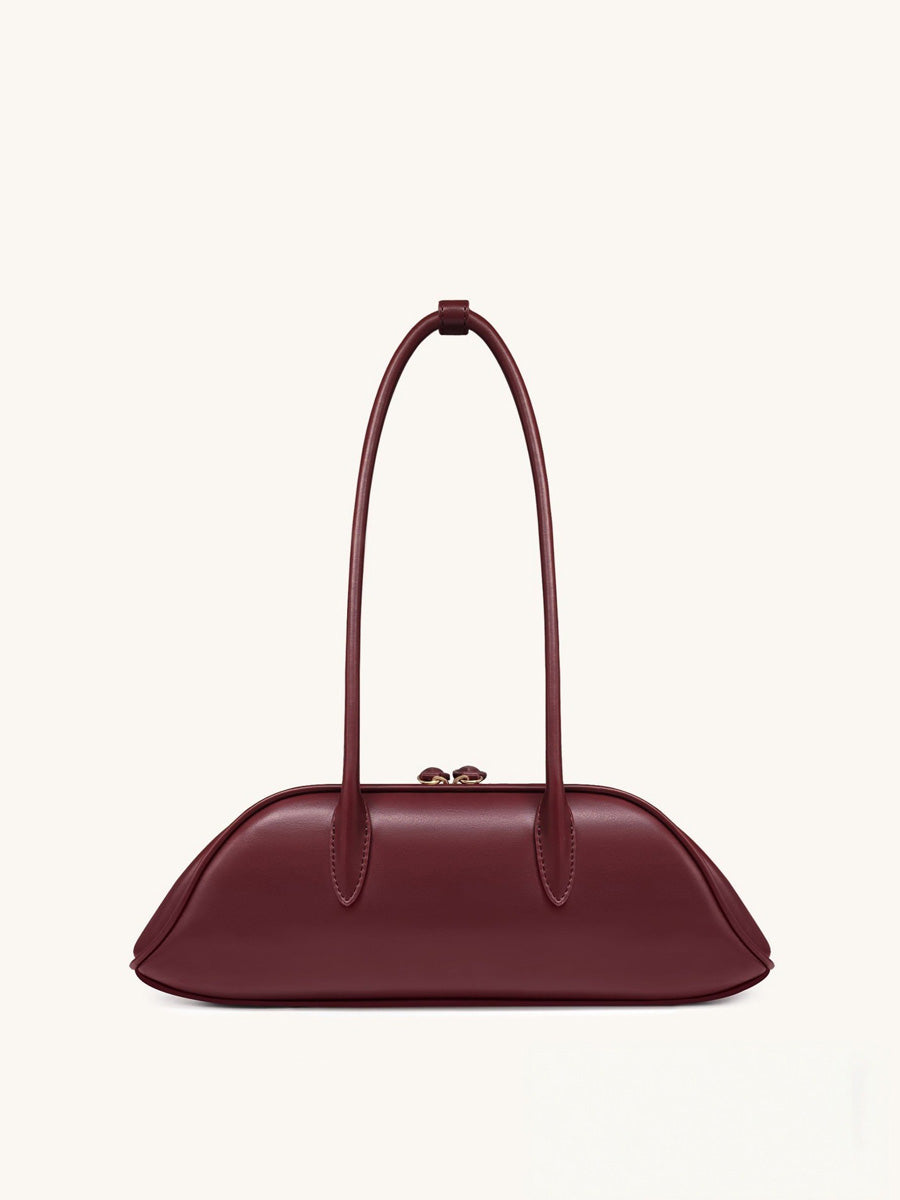 Liliana Bowling-Style Underarm Baguette Bag