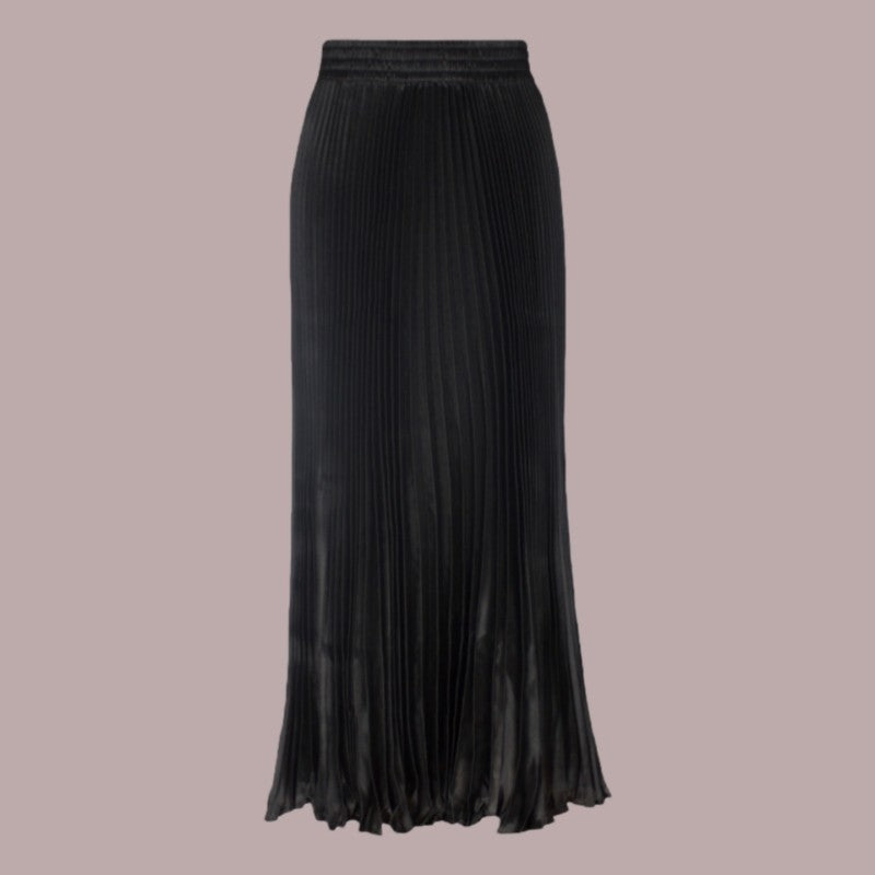 Long Accordion Pleated Skirt