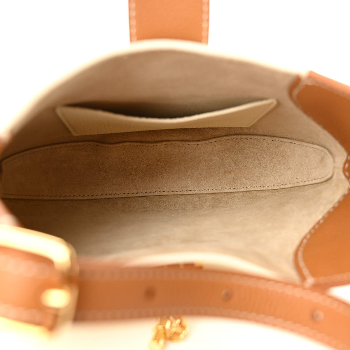 Grained Calfskin Mini Bobbin Wheat