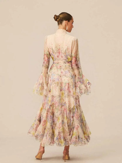 Arianne Floral Print Maxi Dress