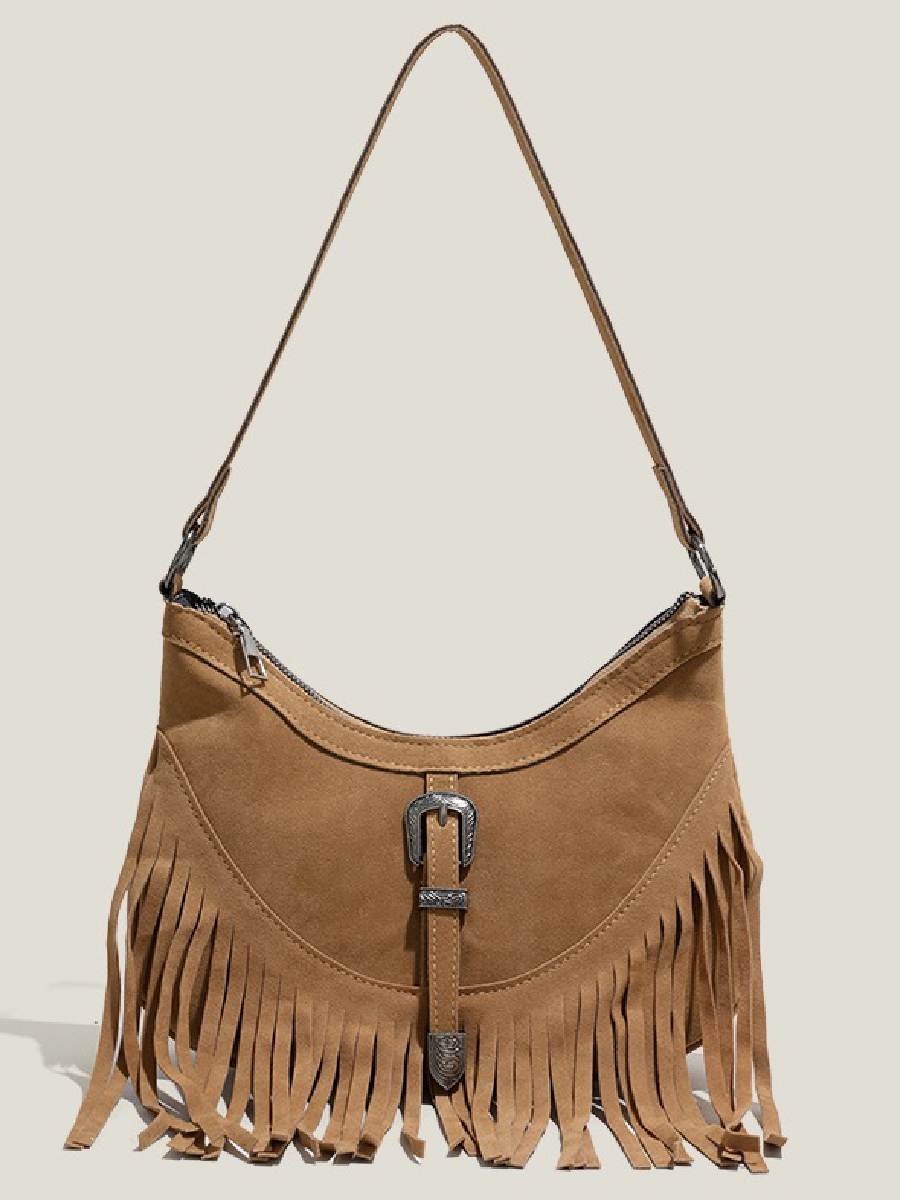 Arielle Fringed Shoulder Bag